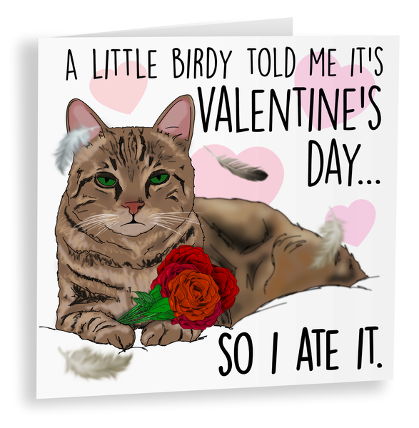 NotNiceThings Cat Valentines card, Cat Valentines gift, Cat Mum Card, Funny Cats Card, Cat owner Valentines Day, For her, For Him, Husband, Wife, Fiance
