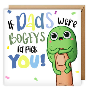 Bogey Birthday Card | Cute Father's Day Card