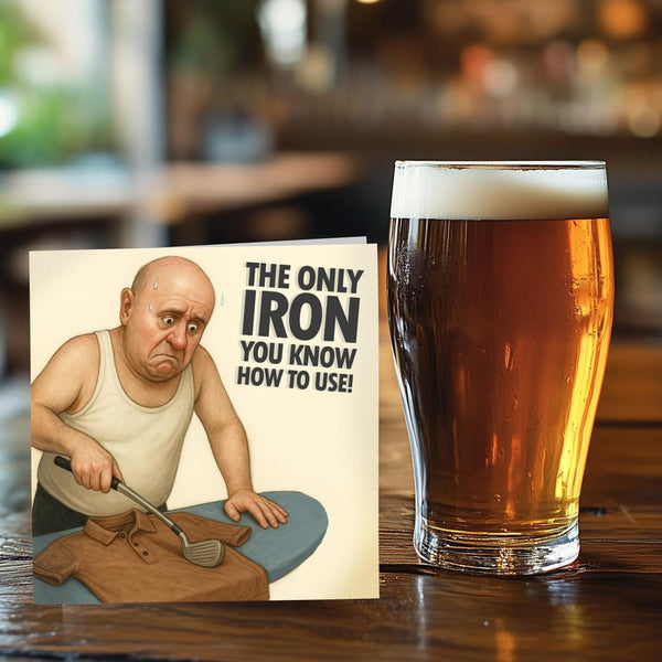Funny Golf Birthday Card | Father's Day Card