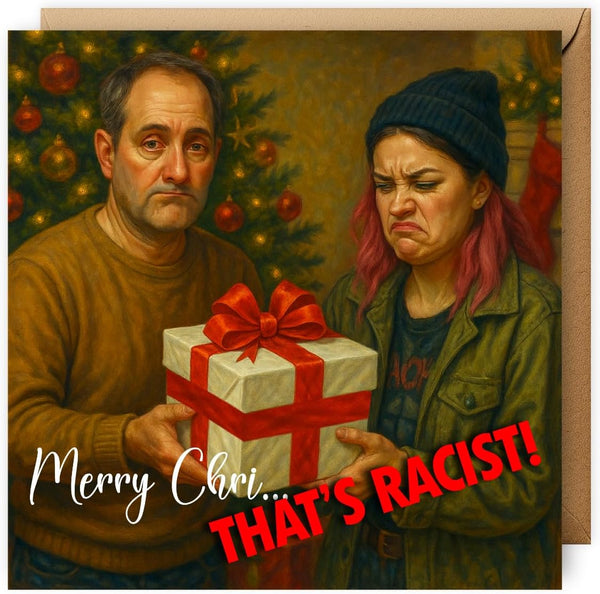 That's Racist! | Funny Christmas Card