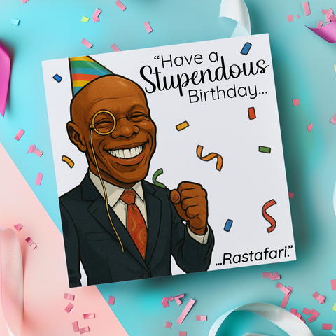 Chris Eubank Birthday Card, Eubank Senior Birthday Card, Boxing Birthday Card, Funny Cards for Him, Stupendous Birthday for Boyfriend, Dad