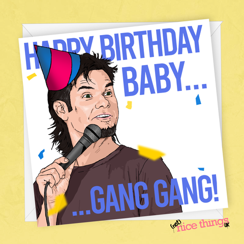 Theo Von Funny Birthday Card, This Past Weekend Birthday Card, Card for him, Birthday Card for Dad, Brother, Comedian, Shane Gillis