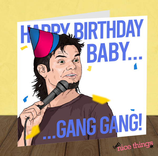 Theo Von Funny Birthday Card, This Past Weekend Birthday Card, Card for him, Birthday Card for Dad, Brother, Comedian, Shane Gillis