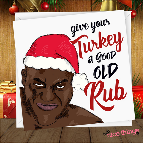 Ainsley Harriott Card | Funny Christmas Card