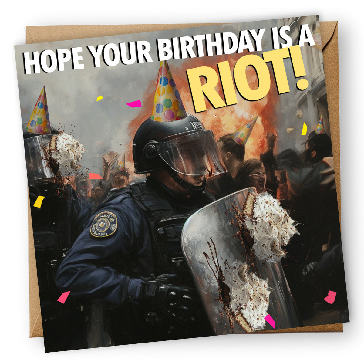 Hope Your Birthday Is A RIOT | Funny Birthday Card