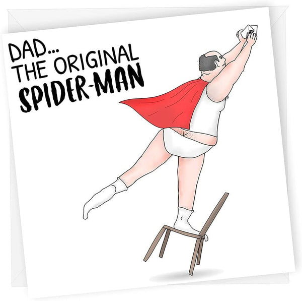Original Spider Dad | Funny Card for Dad