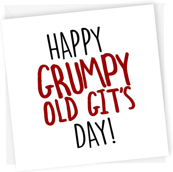Grumpy Old Git | Funny Fathers Day Card