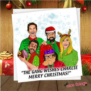 Always Sunny Funny Christmas Card, Personalized Funny Christmas Card For Him, Her, Boyfriend, Son
