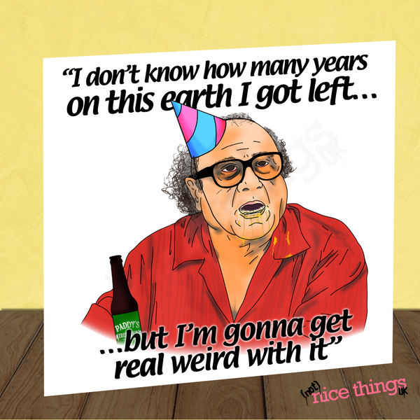 Always Sunny in Philadelphia Birthday Card, Always Sunny Gift, Funny Frank Reynolds Birthday Card