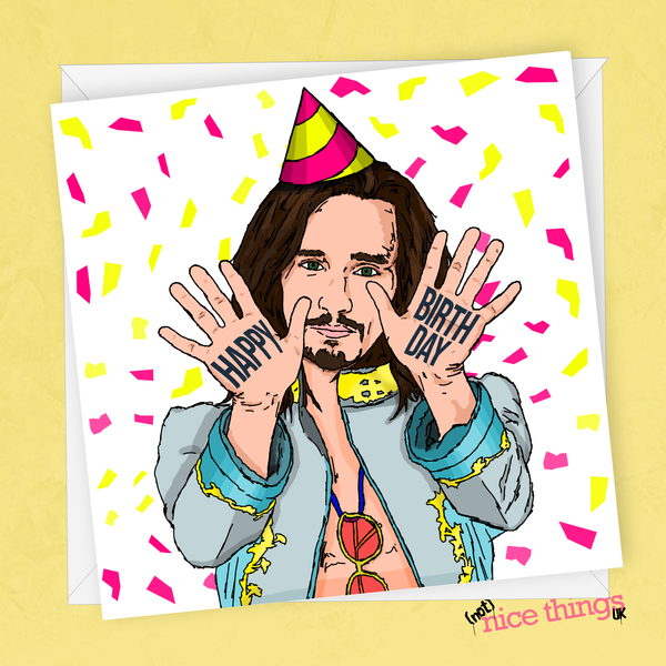 Klaus Funny Birthday Card, Umbrella Academy Birthday Card for Him, Funny Greeting Cards, Umbrella Academy , Cards for brother, Number 5