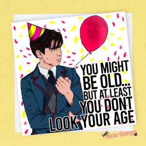 Number Five Funny Birthday Card, Umbrella Academy Birthday Card for Him, Funny Greeting Cards, Klaus, Diego , Cards for brother, Number 5