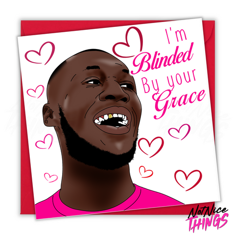 Funny Stormzy Valentines Day Card, Hip Hop Card, Valentine's Card for boyfriend, for girlfriend, Fiance, Husband, Wife