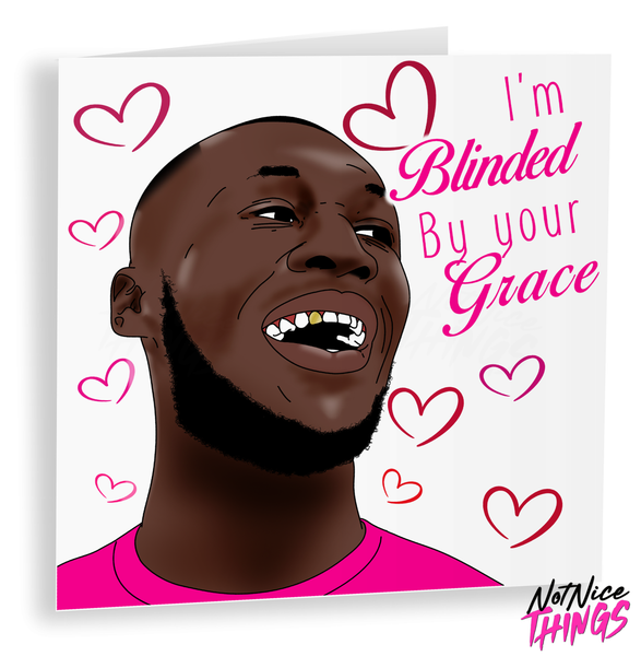 Funny Stormzy Valentines Day Card, Hip Hop Card, Valentine's Card for boyfriend, for girlfriend, Fiance, Husband, Wife