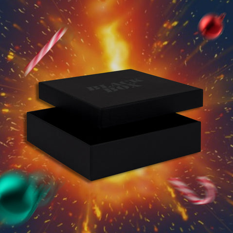 The Black Box - Rude, Funny Christmas Card  | Dirty Card | Cards for Friends | Fun gifts for him | Fun gifts for her | Joke cards
