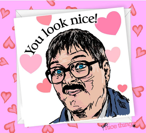 Funny Jim Valentine's Day Card, Friday Night Dinner, Valentine's Card for boyfriend, for girlfriend, Fiance, Husband, Wife