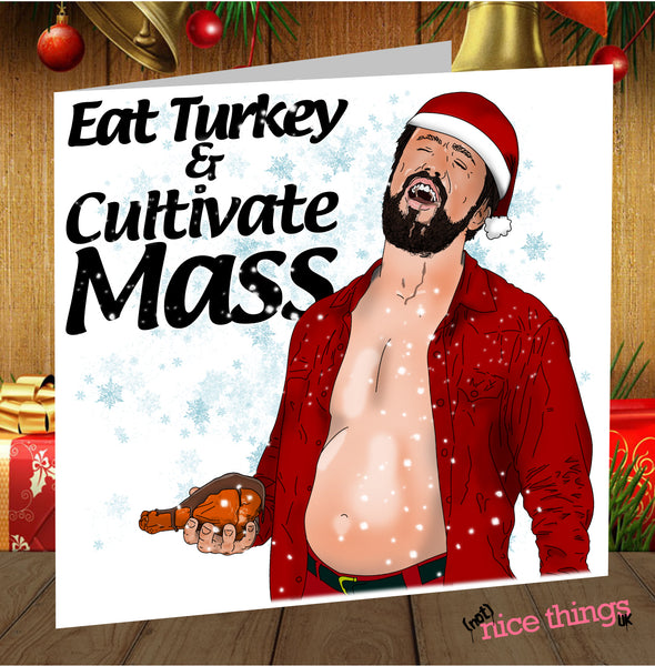 Always Sunny Fat Mac Funny Christmas Card, Always Sunny in Philadelphia, Funny Christmas Greeting Card for Him, Boyfriend, Her, Son, Friend