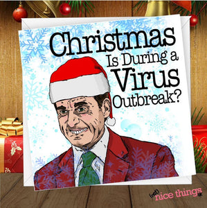 The Office Christmas Card, Funny Michael Scott Christmas Card, Funny Christmas Greeting Card for Him, Boyfriend, Her, Son, Friend, Dwight