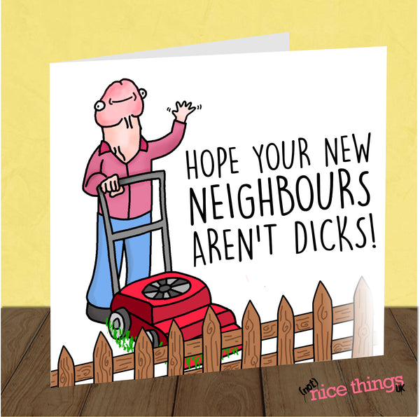 Funny New Home Card, Rude Moving House Card, Congratulations, New House, Mortgage Card, Housewarming, Brother, Friend, Sister, Dick