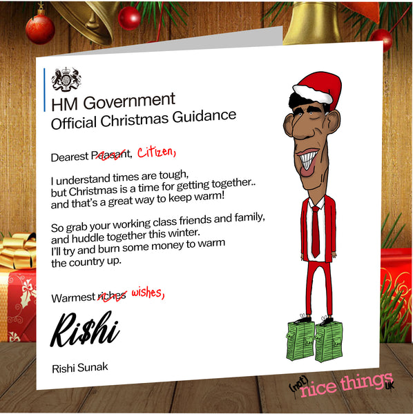 Rishi Sunak Funny Christmas Card, Funny Card for Mum, Dad, Political Christmas Card, Tories Labour, Boris Johnson, Funny CardsRishi Sunak Funny Christmas Card, Funny Card for Mum, Dad, Political Christmas Card, Tories Labour, Boris Johnson, Funny Cards