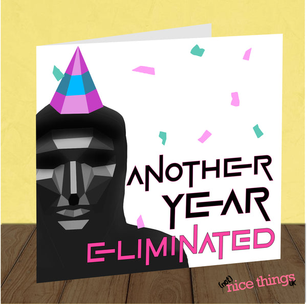 Squid Game Card, The Frontman Birthday, Funny Birthday Card, Netflix TV Show, Squid Game Gift for Him, for Her, Eliminated
